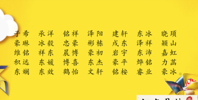​梓豪名字寓意解释，李梓豪这个名字的意思？