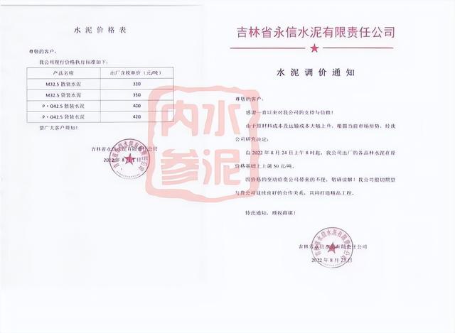 水泥涨价公告（上涨60元吨水泥涨价再来一波）(28)