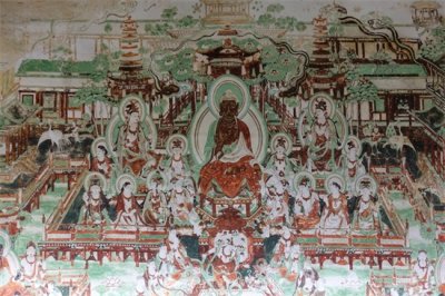 ​敦煌艺术属于哪个教派（描绘信仰的理想世界，敦煌艺术展示佛教中的智慧）