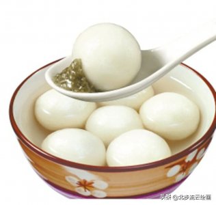 ​汤圆简笔画（儿童简笔画教程：汤圆，简单的绘画步骤）
