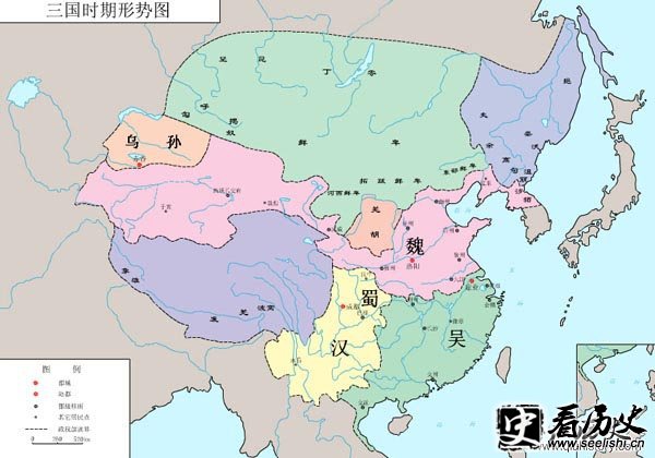 三国时期魏国疆域版图范围